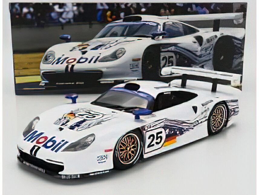 PORSCHE - 911 3.2L GT1 EVO TEAM PORSCHE AG N 25 24h LE MANS 1997 H.J.STUCK - T.BOUTSEN - B.WOLLEK - WHITE /WERK83 1/18 ~jJ[