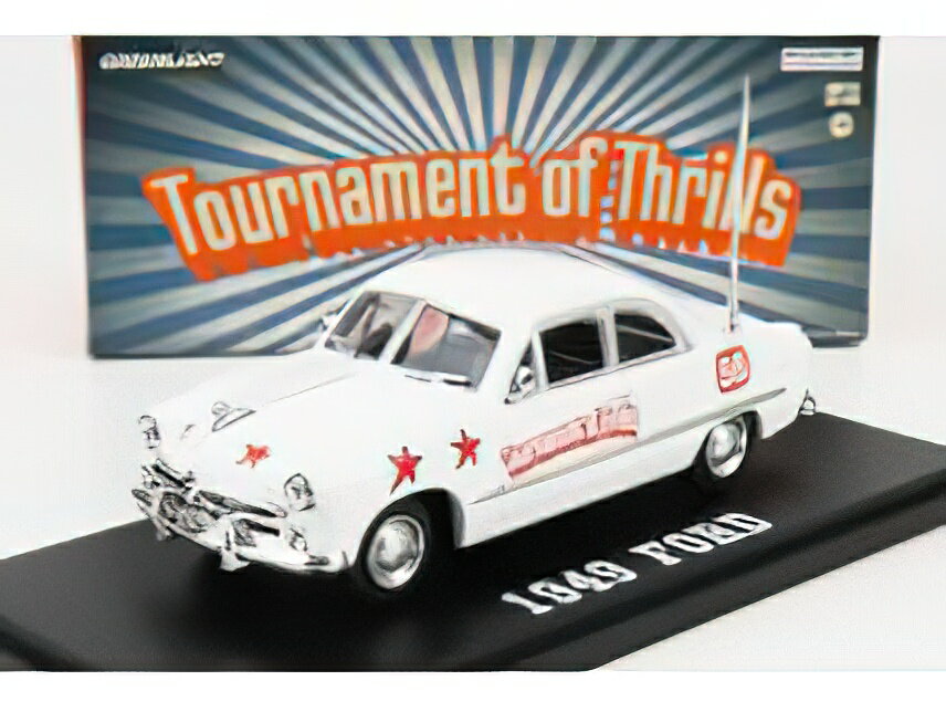 FORD USA 1949 THRILLS THRILLS SHOW CAR WHITE/Greenlight 1/43ミニカー