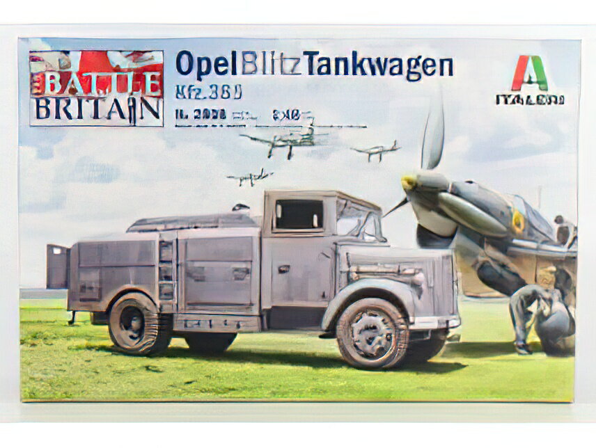OPEL BLITZ KFZ.385 TANKER TRUCK MILITARY 1931 //ITALERI 1/48（1枚目）