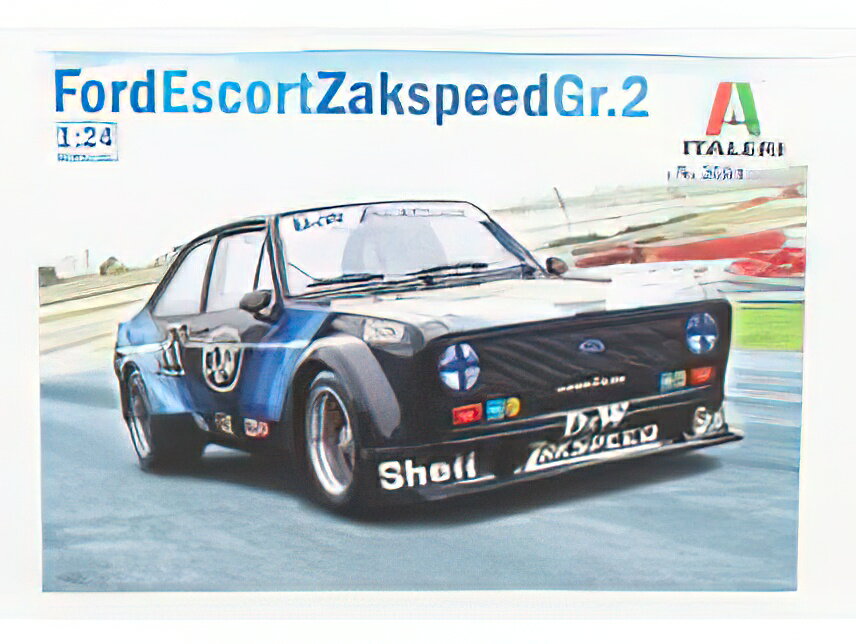 FORD ENGLAND ESCORT RS MKII Gr.2 TEAM D&W ZAKSPEED N 20 RACE 1977 //ITALERI 1/24模型モデルキット