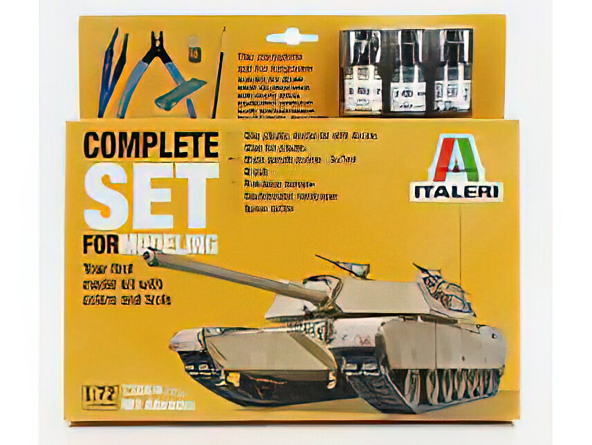 ▶ PRODUCT DETAILS メーカー ITALERI スケール 1/72 商品状態 新品 ⚠ 海外製品に関するご案内 本製品は精密ディスプレイモデルのため、製造工程上、個体差が見られる場合がございます。微細な塗装の個体差・エッチングパーツのわずかなズレ・ケース／外箱の軽微なダメージ等がこれに該当します。これらはメーカー基準で良品とされており、当店でも良品として取り扱っております。あらかじめご了承ください。 ▶ NOTICE お届け時期について お届けの目安の記載を必ずご確認ください。 在庫について 他サイトとの併売のため、在庫切れの場合がございます。売り切れの際はメールにてご連絡いたします。 予約商品について 銀行振込・コンビニ決済のお支払い期限はご注文日から14日以内です。予約品は代引き・クレジット決済をご選択ください。発売予定日は確定日ではなく、大幅な延期・中止、入荷数量の減少が生じる場合がございます。 ご注意事項 輸入品の性質上、外箱に傷みなどがある場合がございます。あらかじめご了承ください。