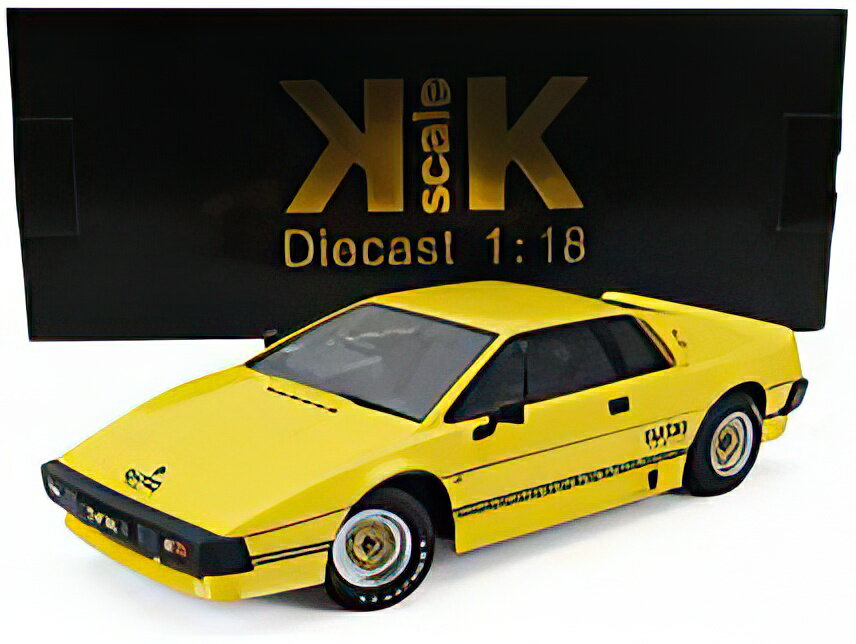 Rakuten - 【予約】LOTUS ESPRIT TURBO 1981 YELLOW BLACK/KK-SCALE 1/18ミニカー