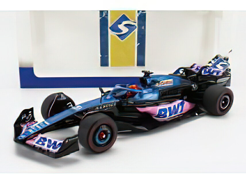Rakuten - ALPINE - F1 A523 TEAM BWT ALPINE N 31 3rd MONACO GP 2023 ESTEBAN OCON - BLUE PINK/SOLIDO 1/18ミニカー
