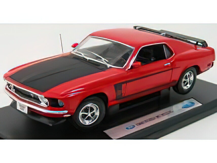 FORD USA MUSTANG BOSS 302 1969 DARK ORANGE/WELLY 1/18ミニカー
