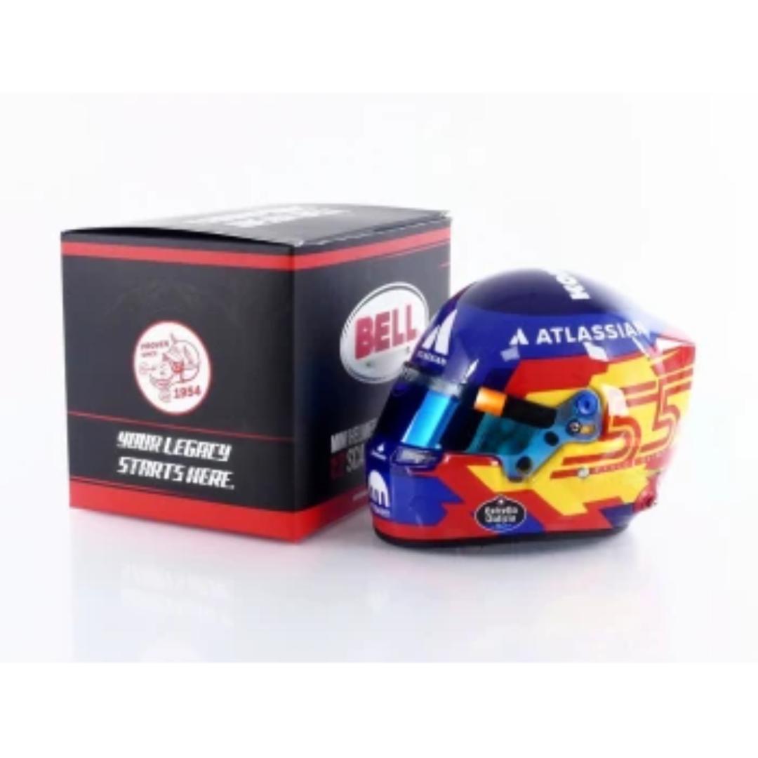 カルロス・サインツ ヘルメット ウィリアムズ F1 2025 / MINI HELMET 1/2 ミニカー