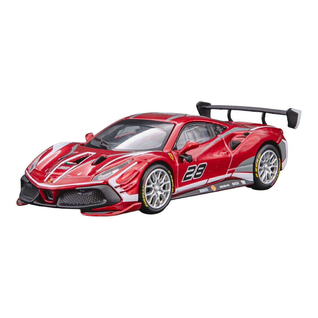 Ferrariフェラーリ 488 Challenge Evo #28 2020 ダイキャストモデル ミニカー /Bburago 1/43