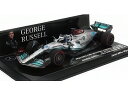 MERCEDES GP F1 W13E TEAM MERCEDESAMG PETRONAS F1 N 63 POLE POSITION HUNGARIAN GP 2022 GEORGE RUSSEL SILVER GREEN/MINICHAMPS 1/43ミニカー
