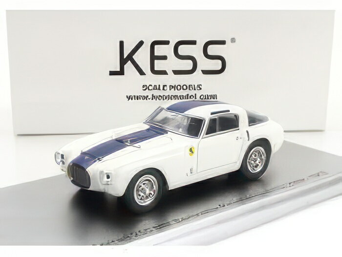 FERRARI 250MM シャーシNo.0312MM ベルリネッタ ピニンファリーナ 1953年モデル ホワイト/ブルー/KESS-MODEL 1/43ミニカー