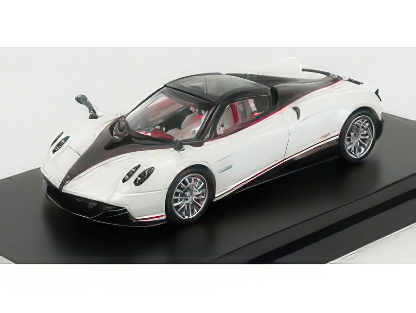 PAGANI HUAYRA ROADSTER 2018 WHITE PEARL MET/LCD 1/64ߥ˥
