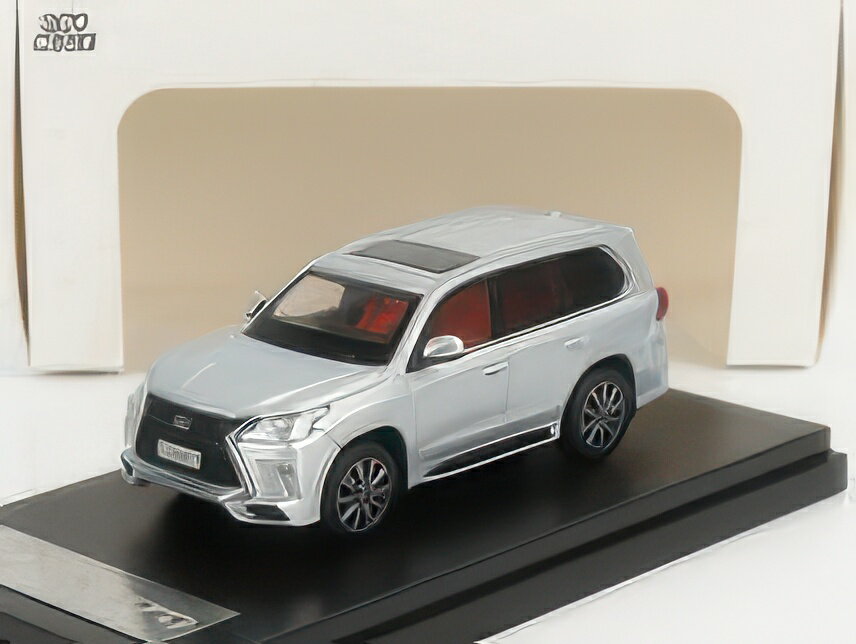 LEXUS LX570 2018 SILVER/LCD 1/64ߥ˥
