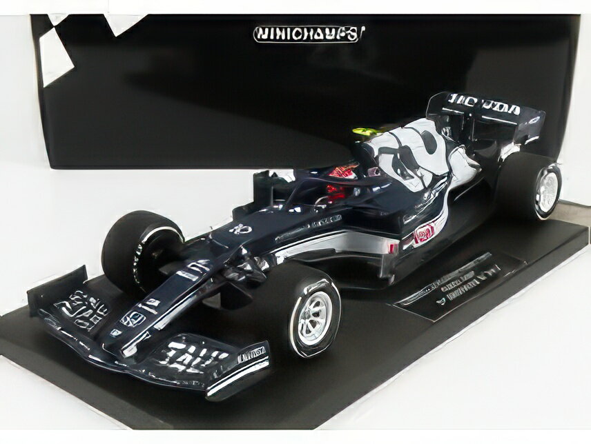 ALPHA TAURI F1 AT02 HONDA RA620H TEAM ALPHA TAURI N 10 3rd AZERBAIJAN GP 2021 PIERRE GASLY WHITE BLUE/MINICHAMPS 1/18ミニカー