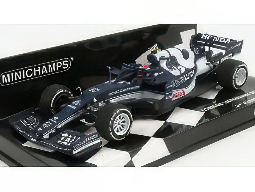 ALPHA TAURI F1 AT02 HONDA RA620H TEAM ALPHA TAURI N 10 3rd AZERBAIJAN GP 2021 PIERRE GASLY WHITE BLUE/MINICHAMPS 1/43ߥ˥
