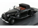 BUICK SERIES 40 LANCEFIELD DROP HEAD CABRIOLET 1938 BLACK/MATRIX SCALE 1/43ミニカー