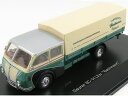 SAURER 3CH LKW TELONATO TRANSPORT BACHMANN 1954 GREEN CREAM SILVER/SCHUCO 1/43ミニカー