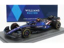WILLIAMS F1 FW45 TEAM WILLIAMS RACING GULF N 2 AUSTIN USA GP 2023 LOGAN SARGEANT BLUE/SPARK-MODEL 1/43ミニカー