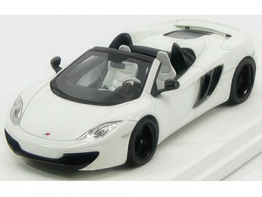 McLAREN MP412C SPIDER 2013 WHITE/TRUESCALE 1/43ミニカー
