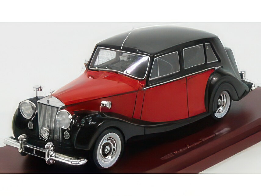 ROLLS ROYCE SILVER WRAITH 4DOOR 1952 RED BLACK/TRUESCALE 1/43ミニカー
