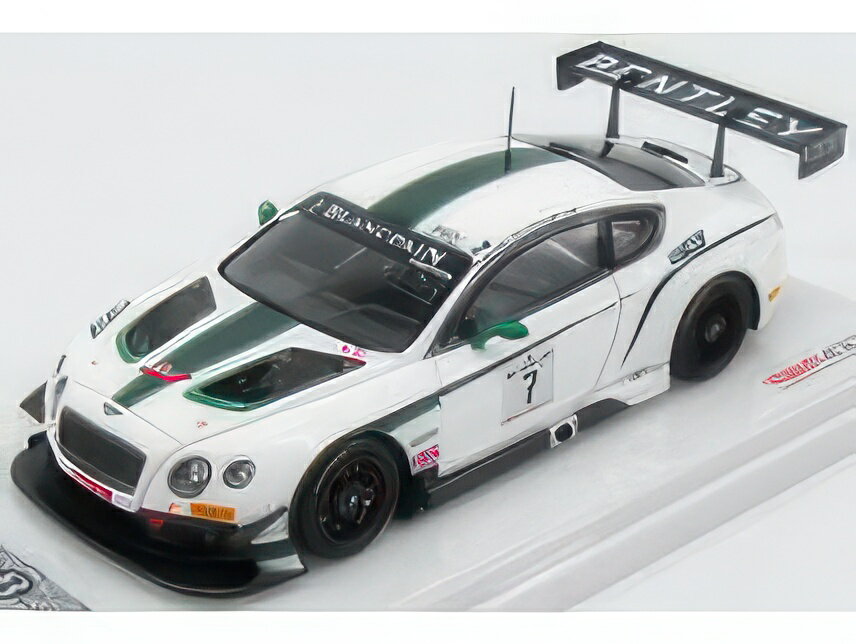 BENTLEY GT3 N 7 BLANCPAIN GT TOTAL 24h SPA 2014 WHITE/TRUESCALE 1/43ミニカー
