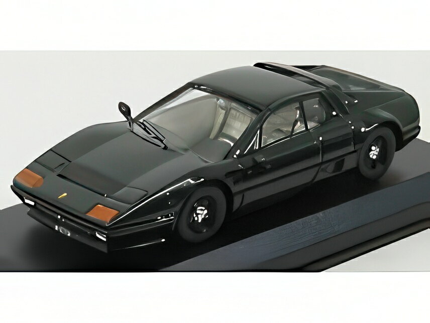 FERRARI 512BB 1976 ダークグリーンメタリック/ブラック/ Best-Model 1/43 ミニカー
