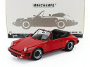PORSCHE 911 3.2 CARRERA CABRIOLET 1983 RED/MINICHAMPS 1/18ミニカー