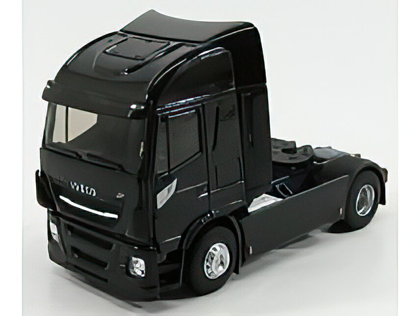 IVECO FIAT STRALIS 570XP TRACTOR TRUCK 2ASSI 2016 BRILLANT BLACK/ELIGOR 1/43ミニカー 海外限定