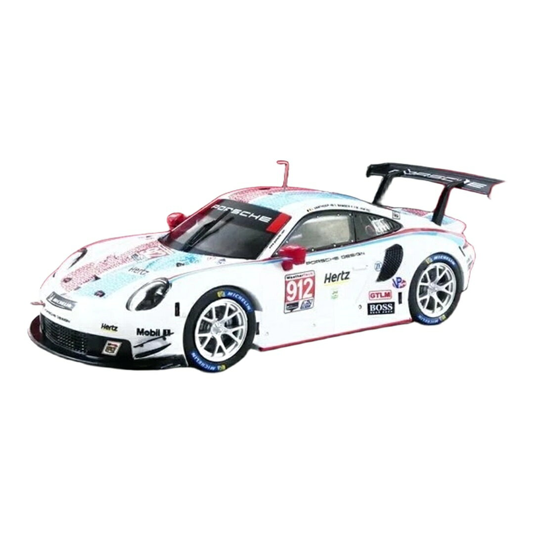 ポルシェ 911 RSR #912 24時間デイトナ 2019 L.Vanthoor/M.Jaminet/E.Bamber / IXO 1/43 ミニカー