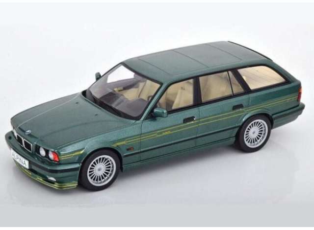 1991 ビーエムダブリュー アルピナ B10 4.6 Basis E34 グリーン/ MCG 1/18 ミニカー