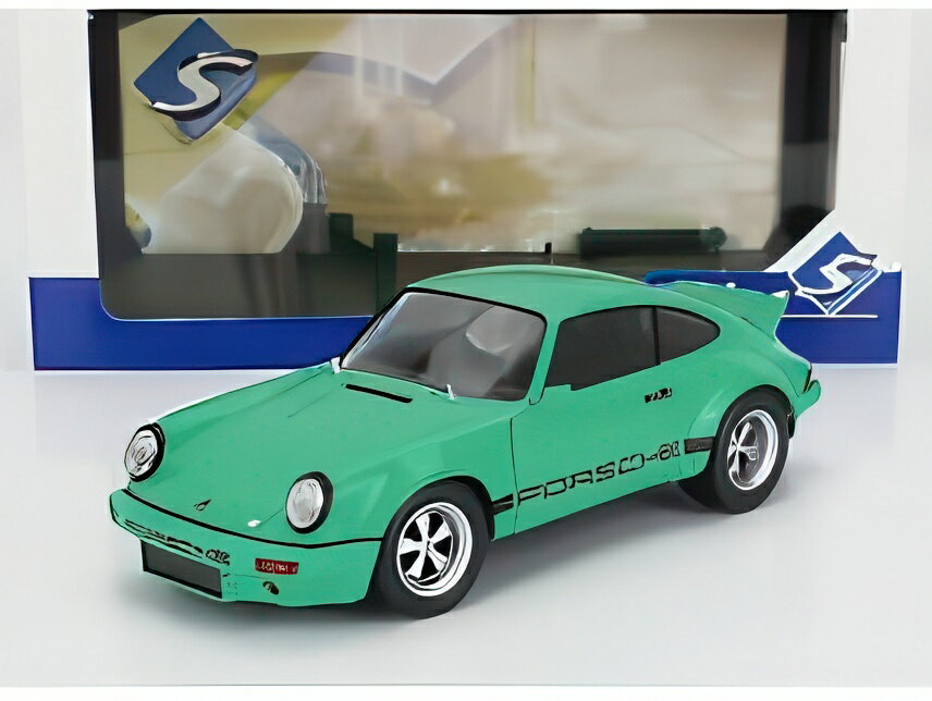 Rakuten - PORSCHE 911 RS 3.0L クーペ IROC DAYTONA 1974 グリーン/ SOLIDO 1/18 ミニカー