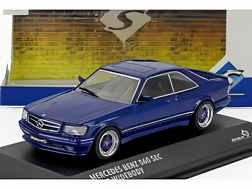 AMG-MB-560SEC-ワイドボデー外装部品販売 ソリド 1/43 メルセデスベンツ 560 SEC AMG ワイドボディ 1990 ホワイト
