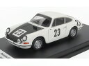 PORSCHE 911 COUPE N 23 WINNER 24h SPA 1967 JEAN PIERRE GABAN PEDRO WHITE BLACK/TROFEU 1/43ミニカー