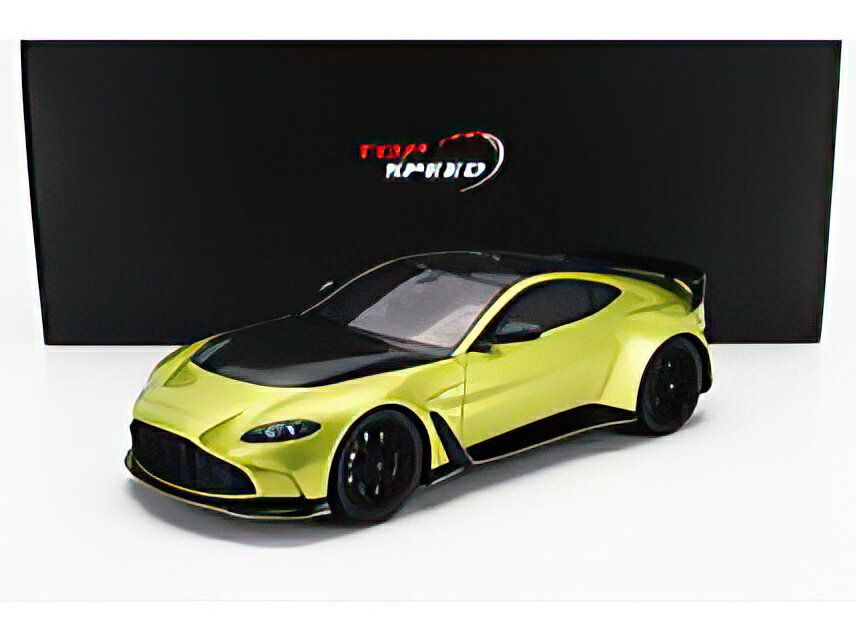 ASTON MARTIN V12 VANTAGE 2023 COSMOPOLITAN YELLOW/TrueScale 1/18ミニカー