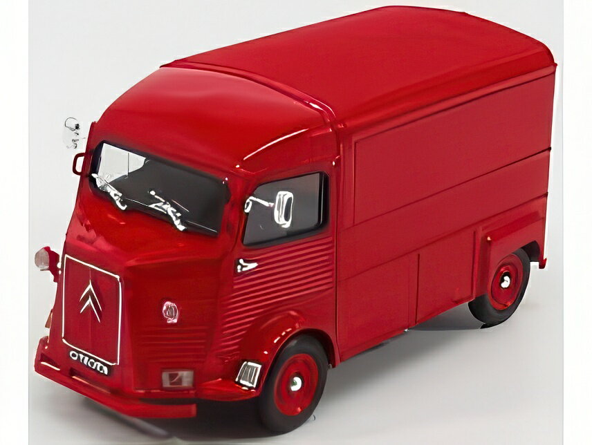 【予約】CITROEN TYPE HY バン 1969 レッド/ WELLY 1/24 ミニカー