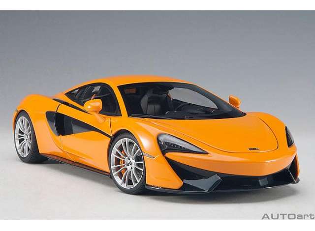 McLaren 570S, orange/AUTOart 1/18ミニカー