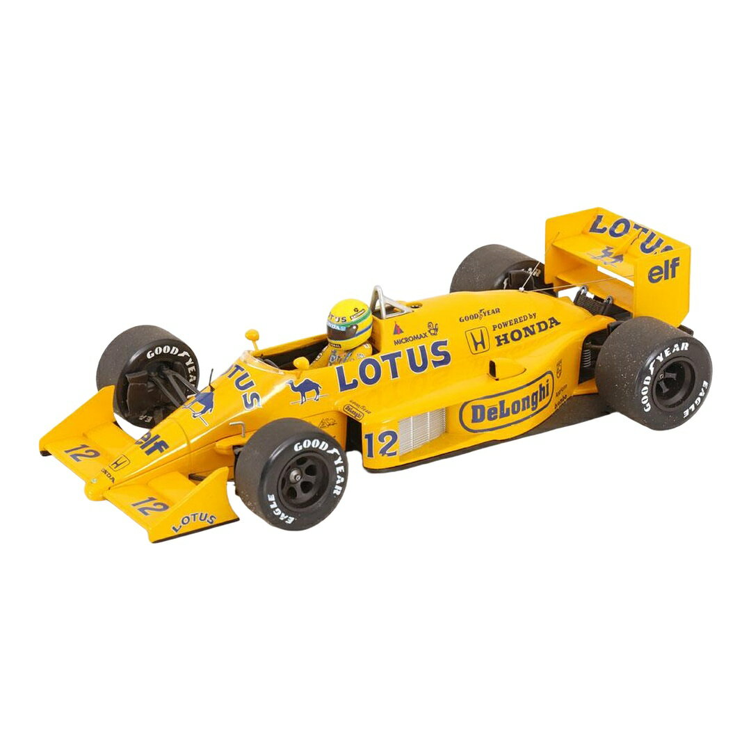 ロータス Honda 99T 1987 イエロー #12 アイルトン・セナ / MINICHAMPS 1/18 ミニカー