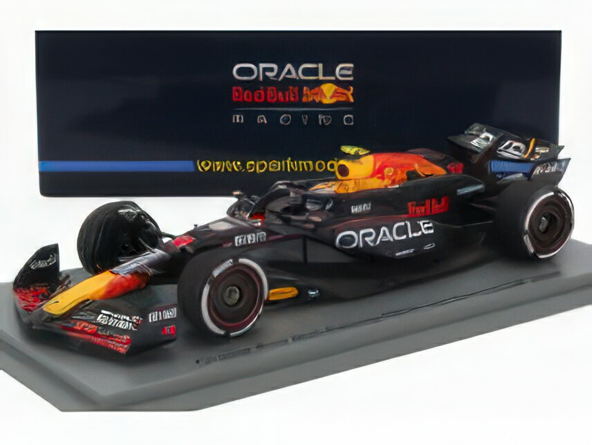 Rakuten - RED BULL - F1 RB20 TEAM ORACLE RED BULL RACING N 11 2nd BAHRAIN GP 2024 SERGIO PEREZ - BLUE YELLOW RED/Spark 1/43ミニカー