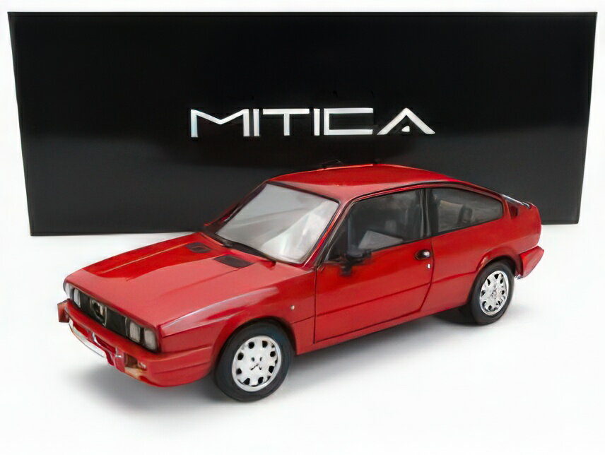 Hot Wheels - 【予約】ALFA ROMEO - ALFA ROMEO SPRINT 1.5 QUADRIFOGLIO VERDE GRAND-PRIX 1986 - ROSSO ALFA RED/MITICA 1/18ミニカー 504台 海外限定