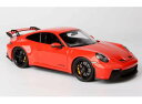 2021 Porsche 911 GT3, orange/Norev 1/18ミニカー