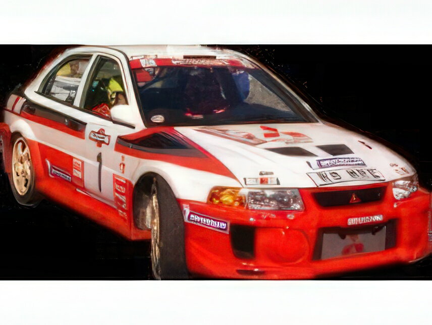 Rakuten - 【予約】2025年10-12月以降発売予定MITSUBISHI - LANCER EVO V N 1 WINNER RALLY AUSTRALIA 1998 TOMMY MAKINEN - RISTO MANNISENMAKI - WHITE RED/TOPMARQUES COLLECTION 1/18ミニカー