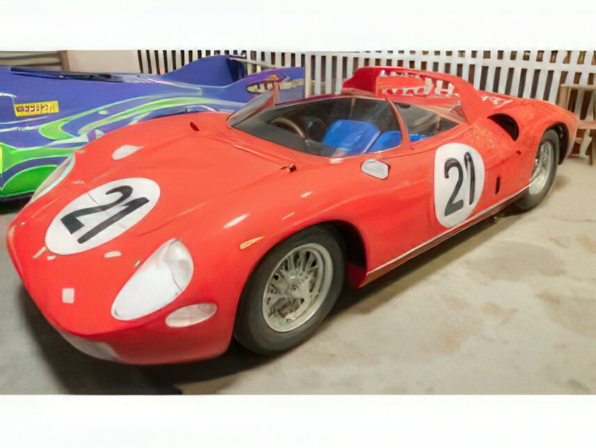 【予約】2025年10-12月以降発売予定FERRARI - 250P SPIDER 3.0L V12 STREET VERSION 1963 - RED/TOPMARQUES COLLECTION 1/12ミニカー