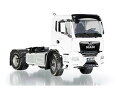 MAN TGS 18.510 4x4 BL 2-axle tractor, white/Wiking 1/32ミニカー