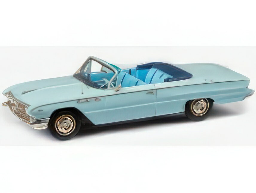 Rakuten - 【予約】2026年発売予定BUICK - LESABRE CUSTOM CABRIOLET OPEN 1961 - LIGHT BLUE/ESVAL 1/43ミニカー
