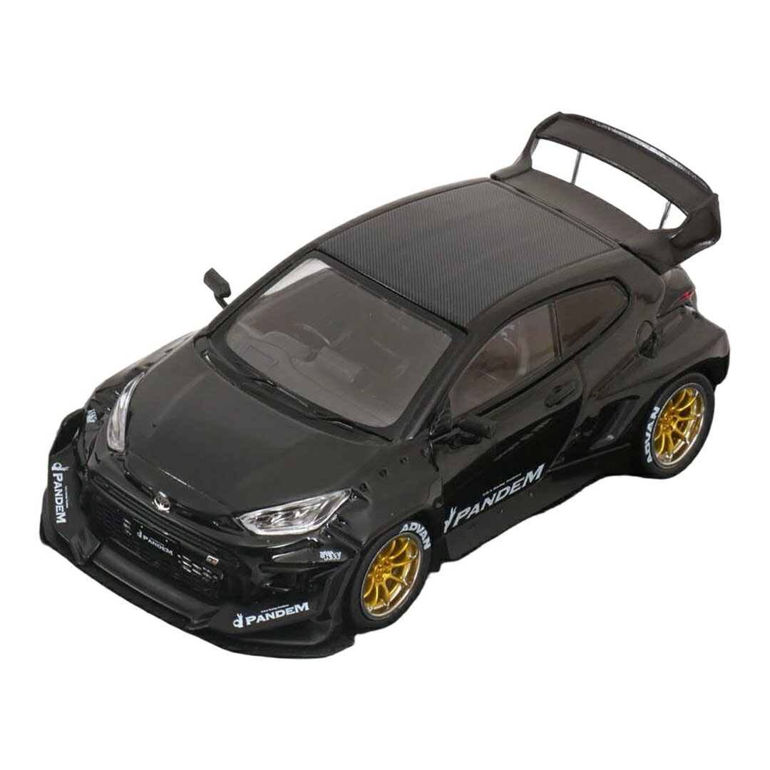 Toyotaトヨタ Pandemパンデム GR Yarisヤリス マットブラック / IXO 1/43 ミニカー