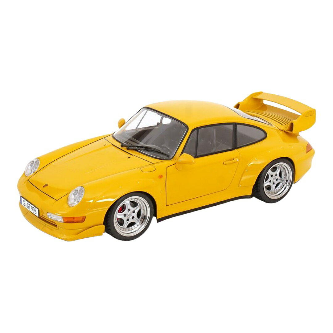Porscheポルシェ 911 (993) GT2 1996 Speedline rims yellowイエロー / KK-SCALE 1/12 ミニカー