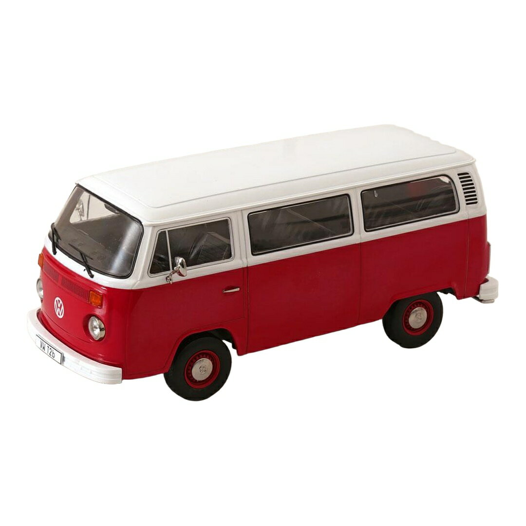 Rakuten - VWフォルクスワーゲン T2b 1972 redレッド whiteホワイト / KK-SCALE 1/18 ミニカー