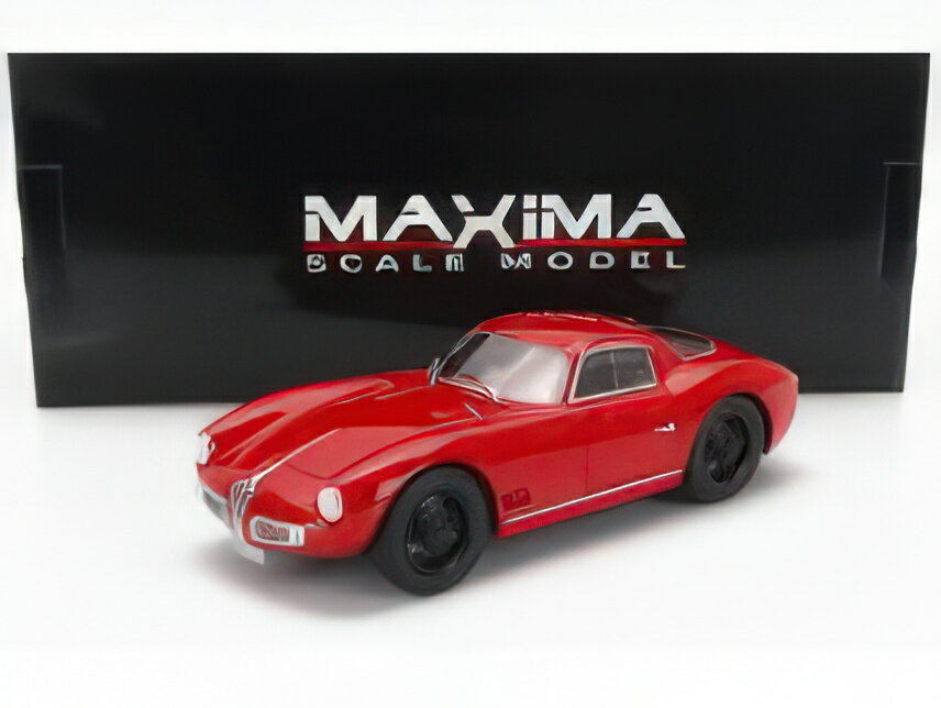 ALFA ROMEO - ATL SPORT COUPE 2000 1968 ? BLACK WHEELS - ROSSO ALFA RED/MAXIMA 1/...