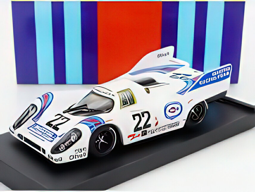 饹ȥۥӡ㤨PORSCHE 917K 4.9L TEAM MARTINI RACING N 22 WINNER 24h LE MANS 1971 HELMUT MARKO GIJS VAN LENNEP WHITE BLUE RED/BRUMM 1/43ߥ˥פβǤʤ10,500ߤˤʤޤ