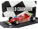 FERRARI F1 312T4 N 11 WORLD CHAMPION WINNER MONACO GP 1979 JODY SCHECKTER RED/BR...