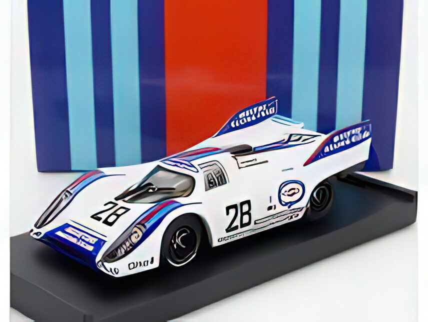 饹ȥۥӡ㤨PORSCHE 917K MARTINI RACING TEAM N 28 1000km AUSTRIA 1971 HELMUT MARKO GERARD LARROUSSE WHITE BLUE RED/BRUMM 1/43ߥ˥פβǤʤ10,500ߤˤʤޤ
