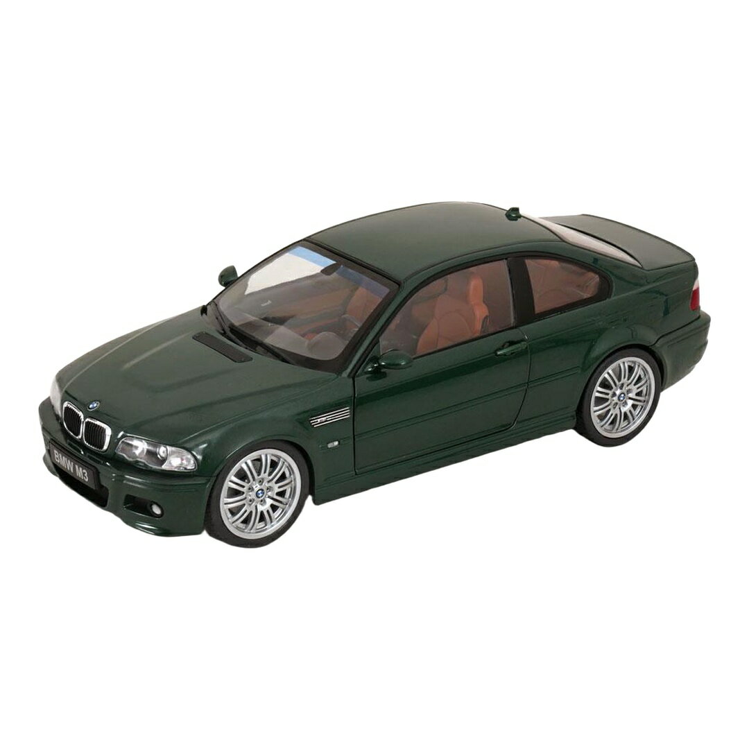 Rakuten - BMW M3 E46 Coupeクーペ 2000 グリーンメタリック / SOLIDO 1/18 ミニカー