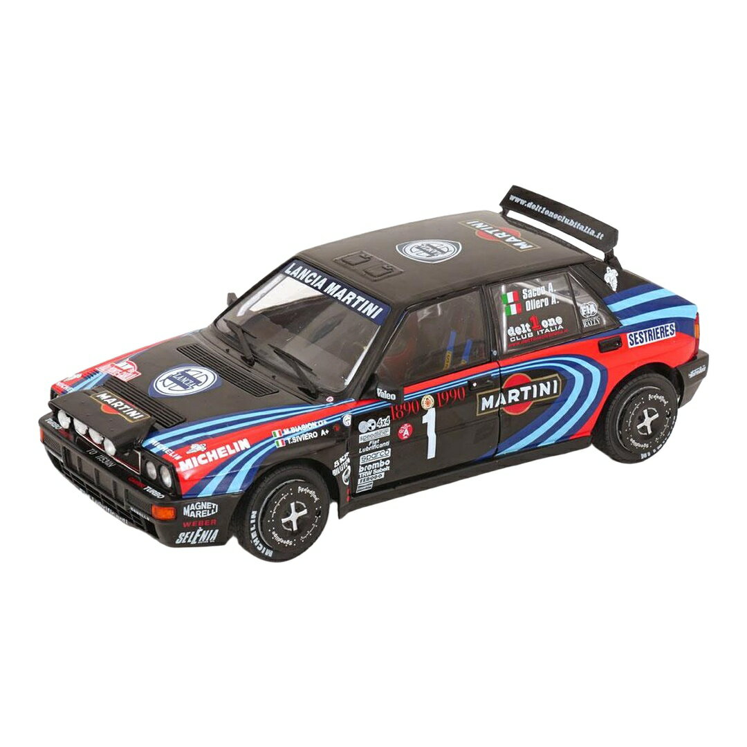 Rakuten - Lancia Delta Integrale HF 1990 No.1 Tribute to Biason Monte Carlo Sacco/Ollero / SOLIDO 1/18 ミニカー